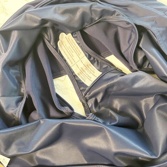 Lands' End Swim Skirt w Attached Panty Navy women’s plus size 26W NEW - Picture 5 of 7